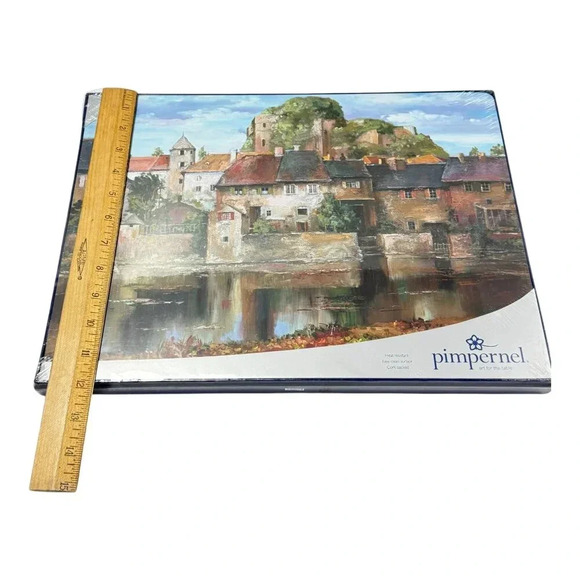 Pimpernel Tuscany Large 16 inch Placemats Box of 4  Cork Back New Sealed - Picture 8 of 8